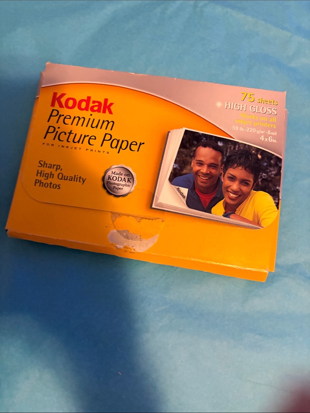 Kodak Yellow & Pink Premium Picture Paper - High Gloss